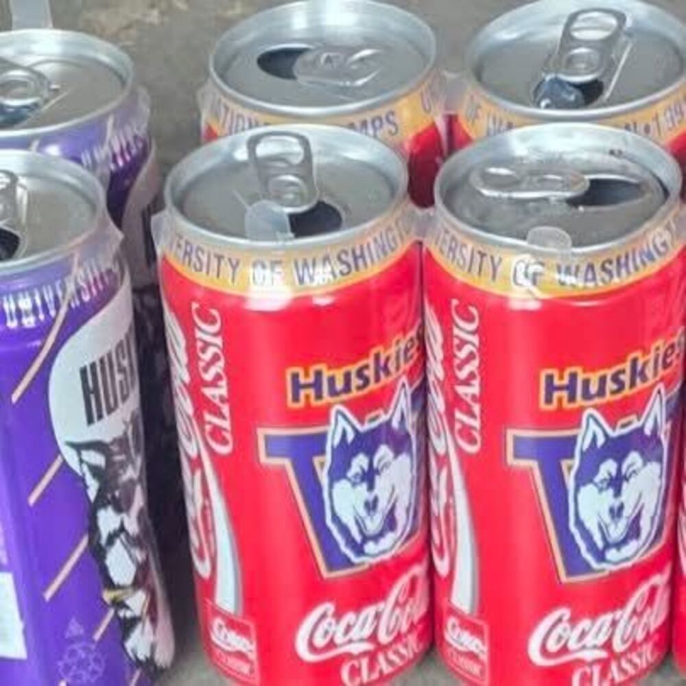 Coca-Cola 1995 NCAA Final Four Seattle Commemorative Bottles